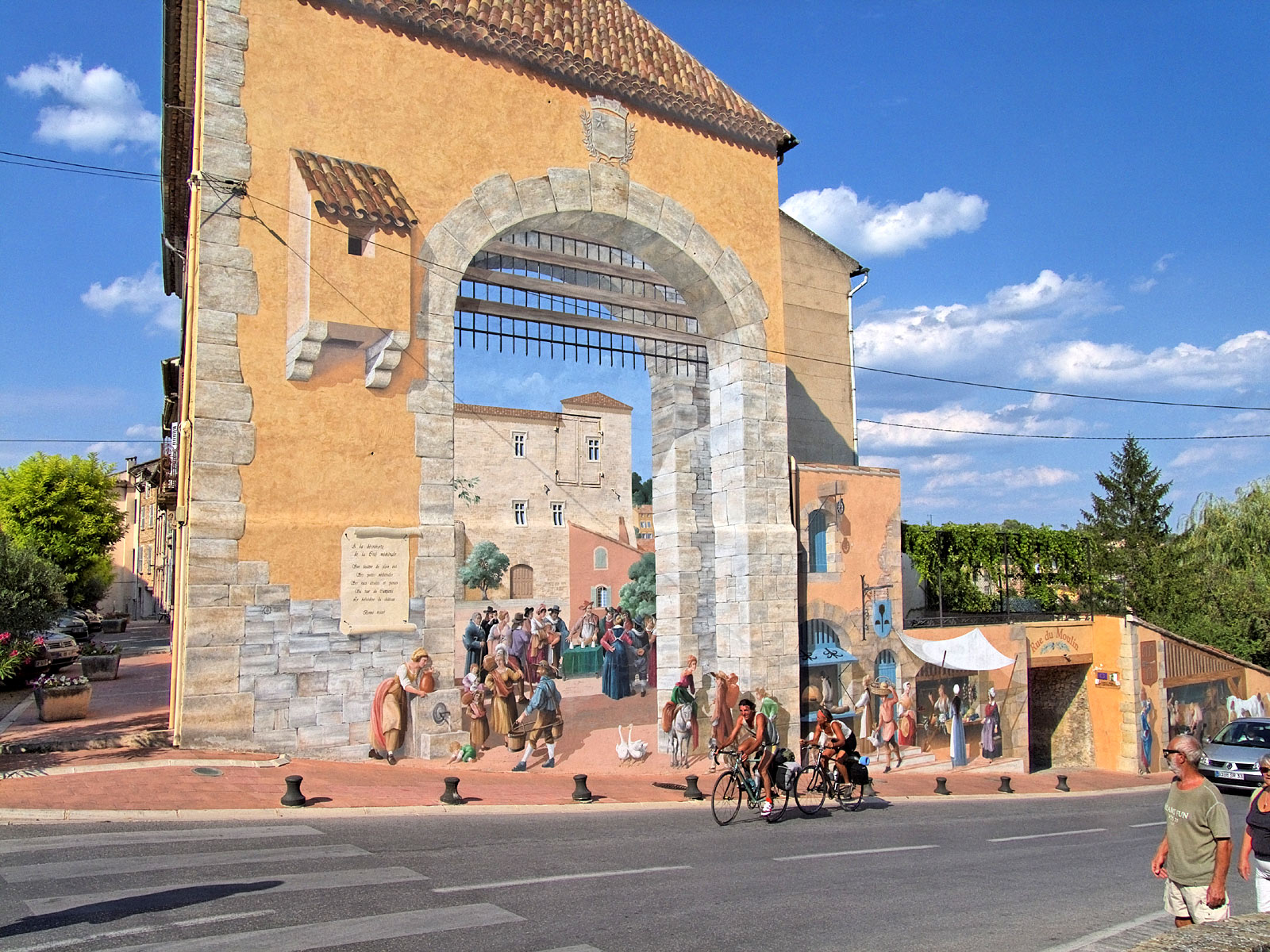 Trompe-l'oeil a Carces